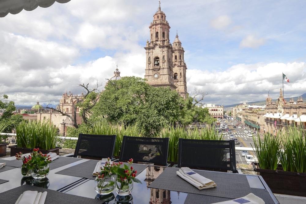 Hotel Los Juaninos Morelia Bagian luar foto